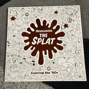 Nickelodeon The Splat Coloring the ‘90s Coloring Book